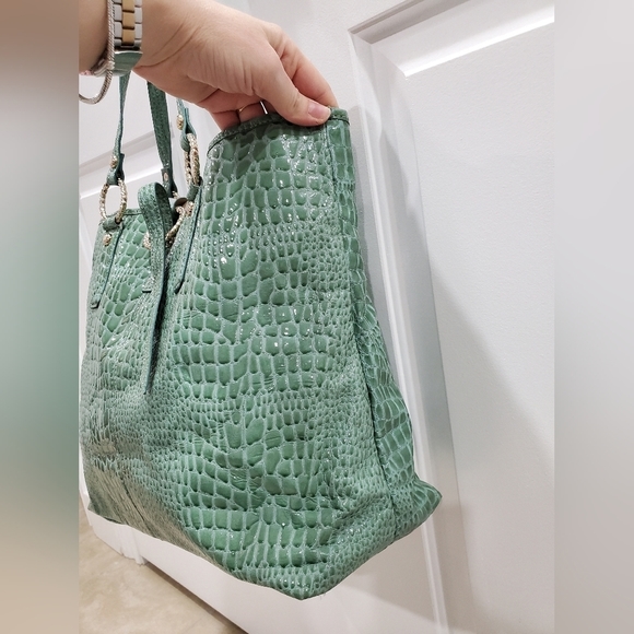 Ivanka Trump Croc Simulated Leather Tote - Picture 7 of 14